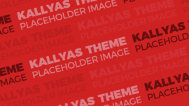 A close up of the kallyas theme
