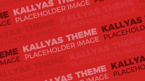 A close up of the kallyas theme